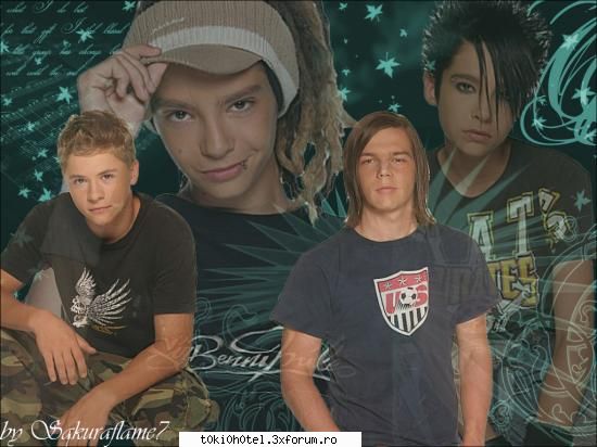 :nebun: poze cu tokio hotel!